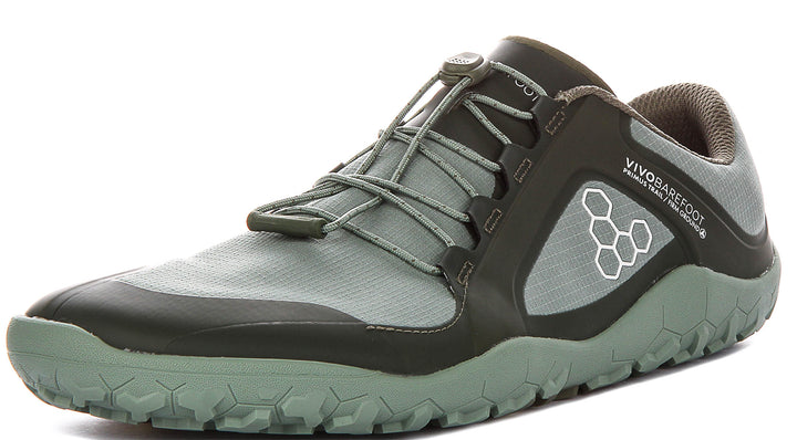 Vivobarefoot Primus Trail 3 In Sage Green For Men