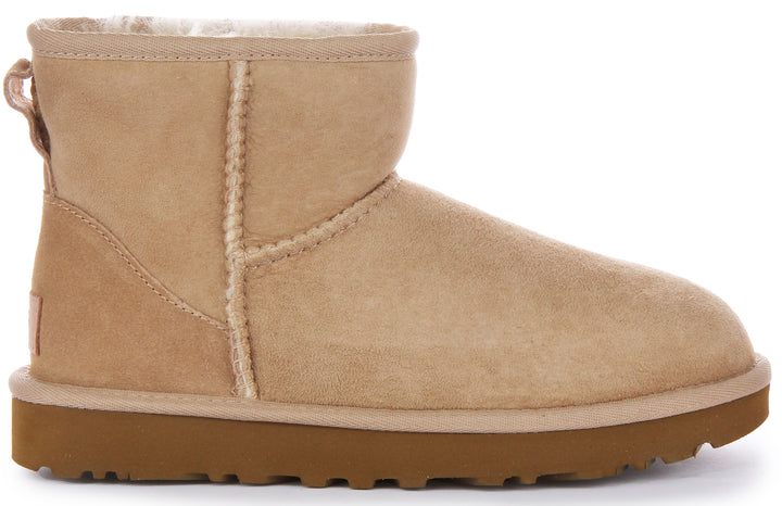 Ugg Classic Mini 2 High Boots in Twinface Sand