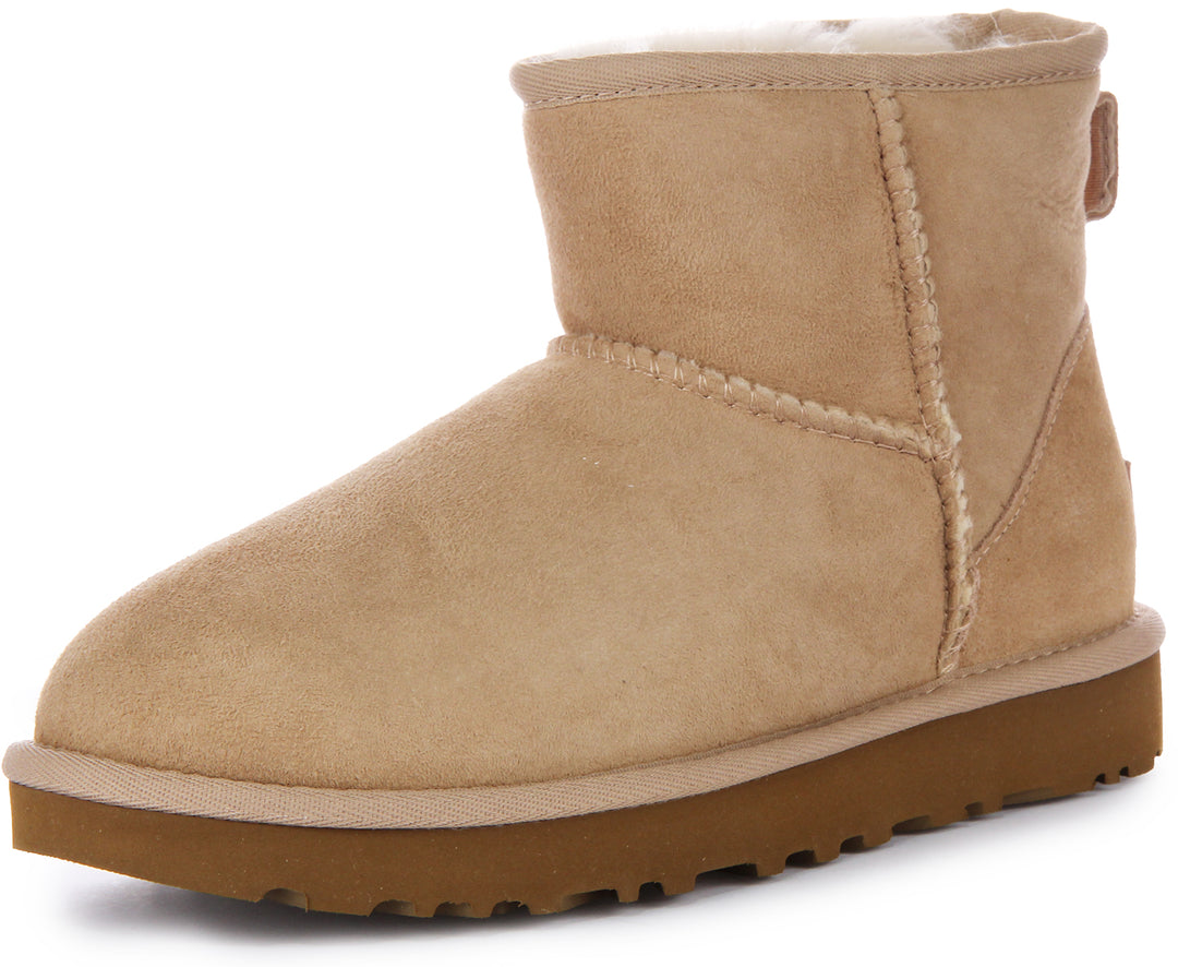 Ugg Classic Mini 2 High Boots in Twinface Sand