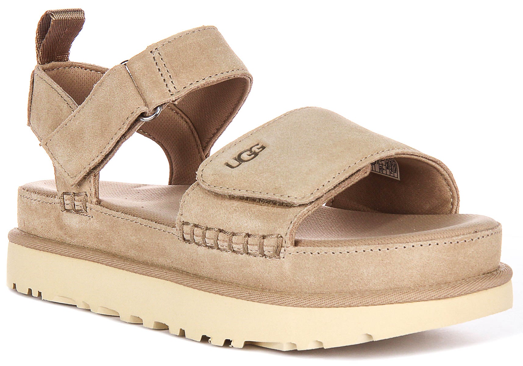 Ugg Australia W Goldenstar In Sand For Women | Open Toe Sandals
