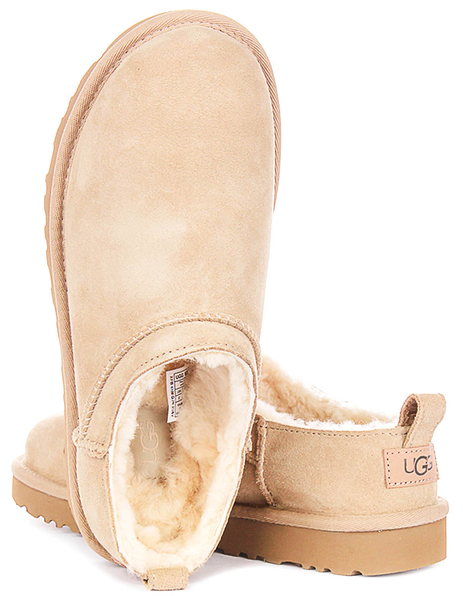 Ugg Australia Classic Micro In Sand For Women