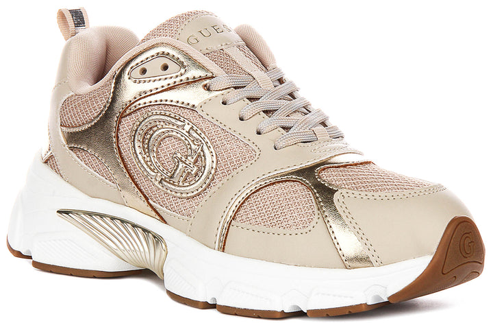 Guess Ibitha In Sand Sneakers For Women
