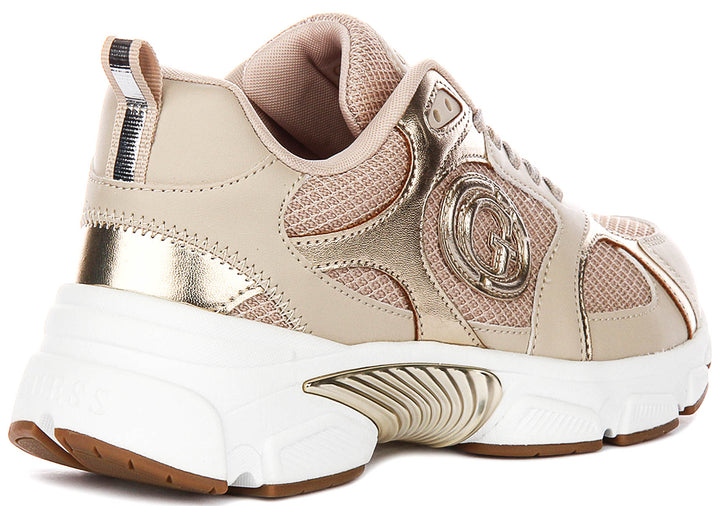 Guess Ibitha In Sand Sneakers For Women