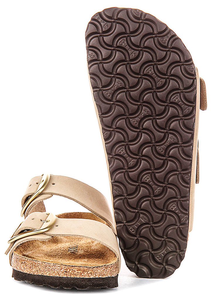 Birkenstock Arizona Big Buk In Sand For Unisex