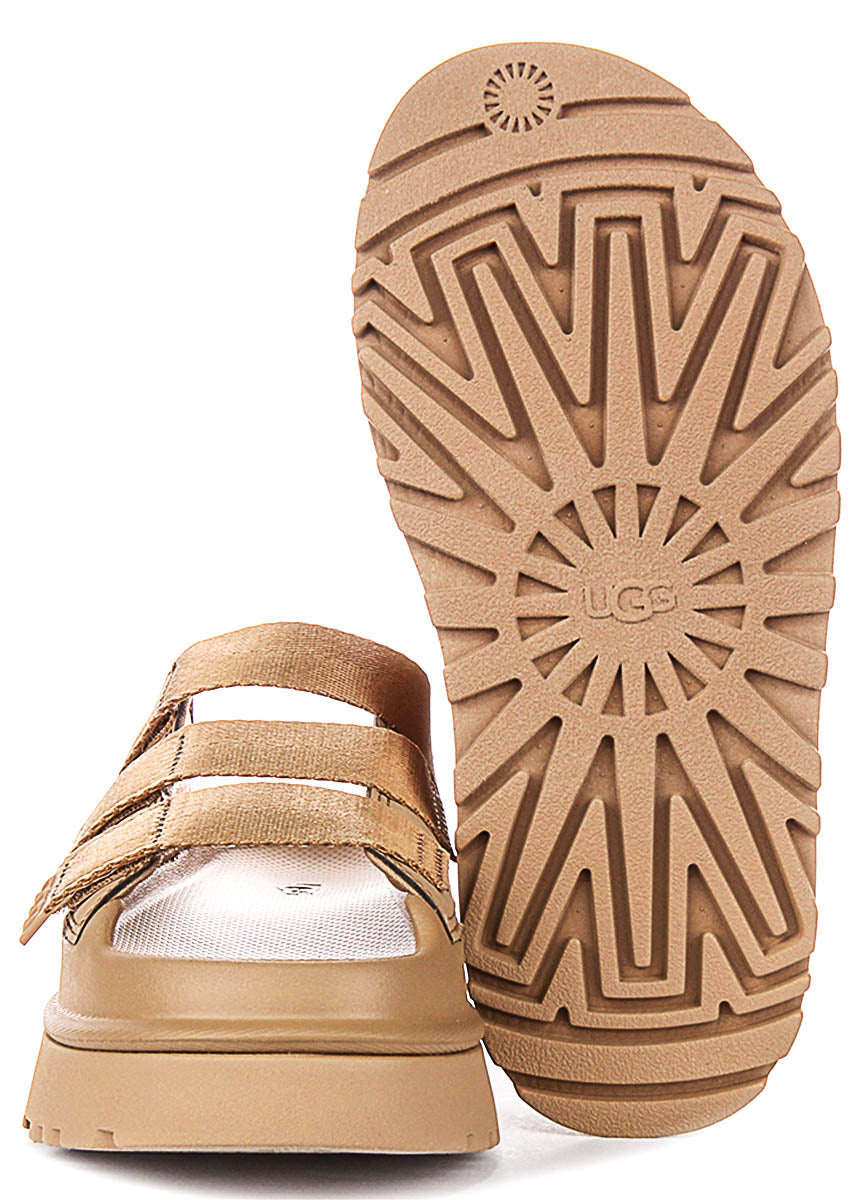 Ugg Australia W Goldenglow Slide In Sand For Women