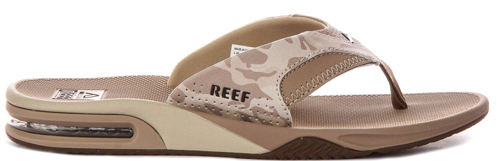 Reef Fanning In Sand Camo For Men