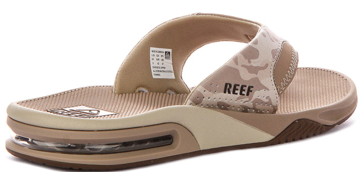 Reef Fanning In Sand Camo For Men