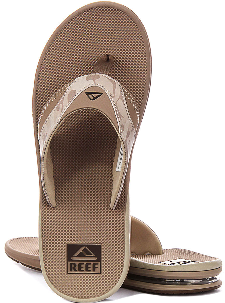 Reef Fanning In Sand Camo For Men