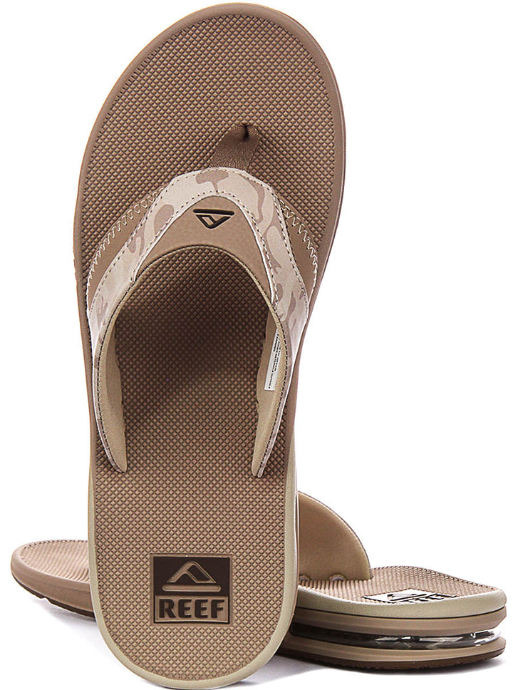 Reef Fanning In Sand Camo For Men