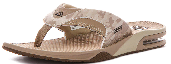 Reef Fanning In Sand Camo For Men