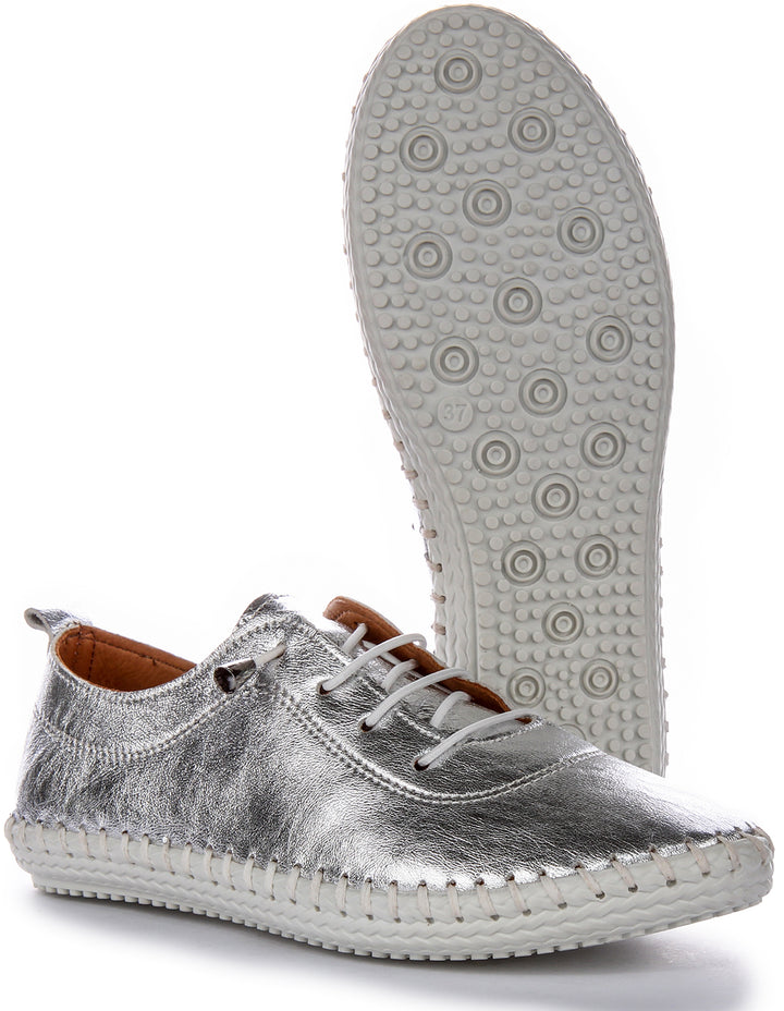 Justinreess England Lexi 2 In Silver For Women
