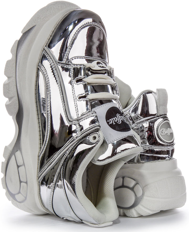 Buffalo 1339-14 2.0 In Silver Metalic For Women