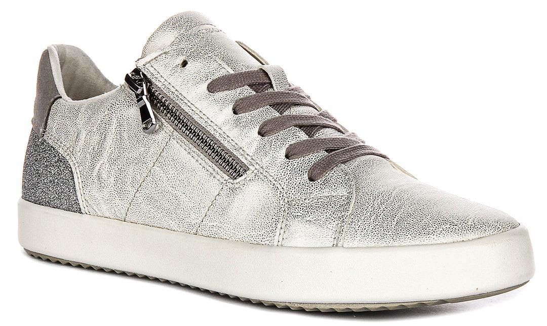 Geox D Bloomie A In Silver For Women