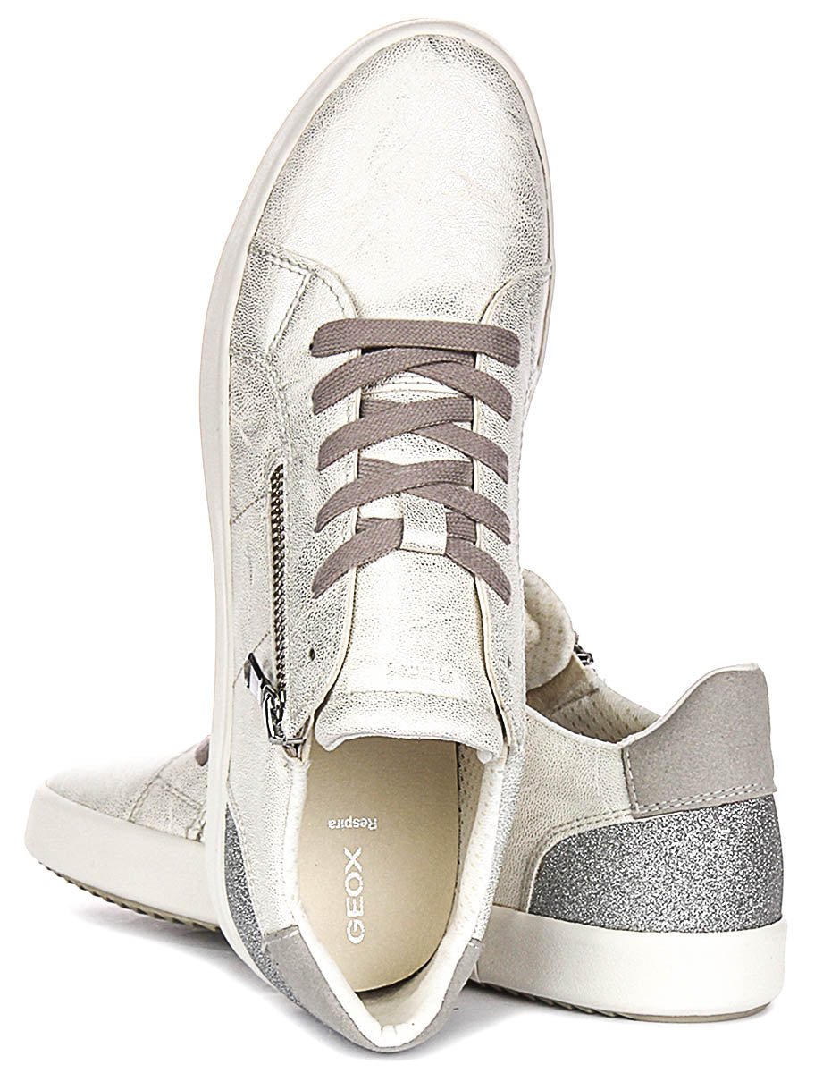 Geox D Bloomie A In Silver For Women