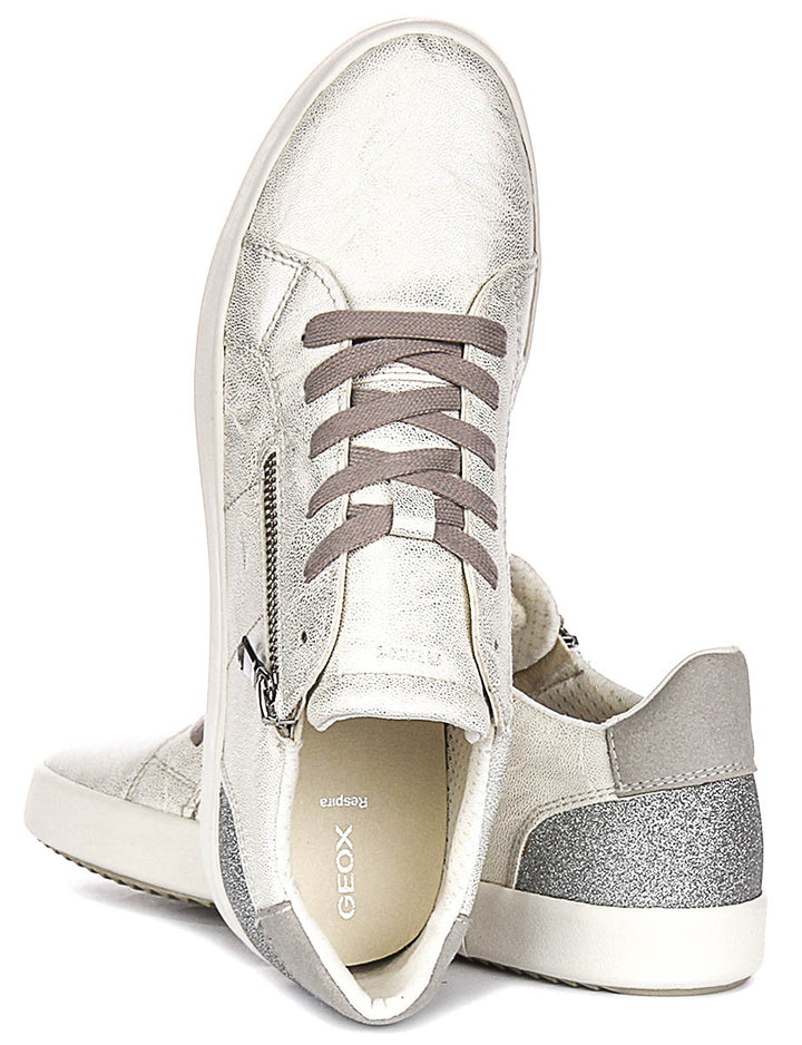 Geox D Bloomie A In Silver For Women