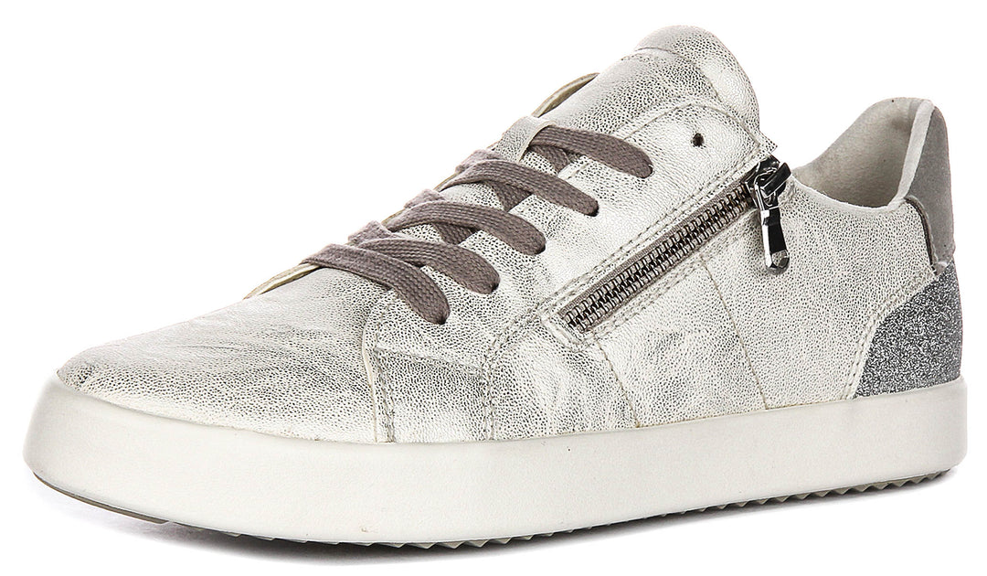 Geox D Bloomie A In Silver For Women