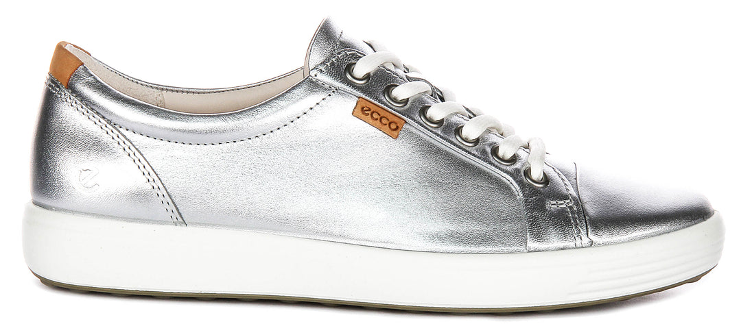 Ecco Soft 7 W In Silver For Women