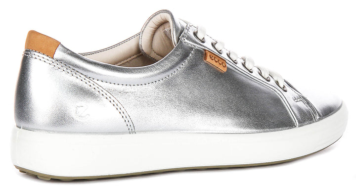Ecco Soft 7 W In Silver For Women