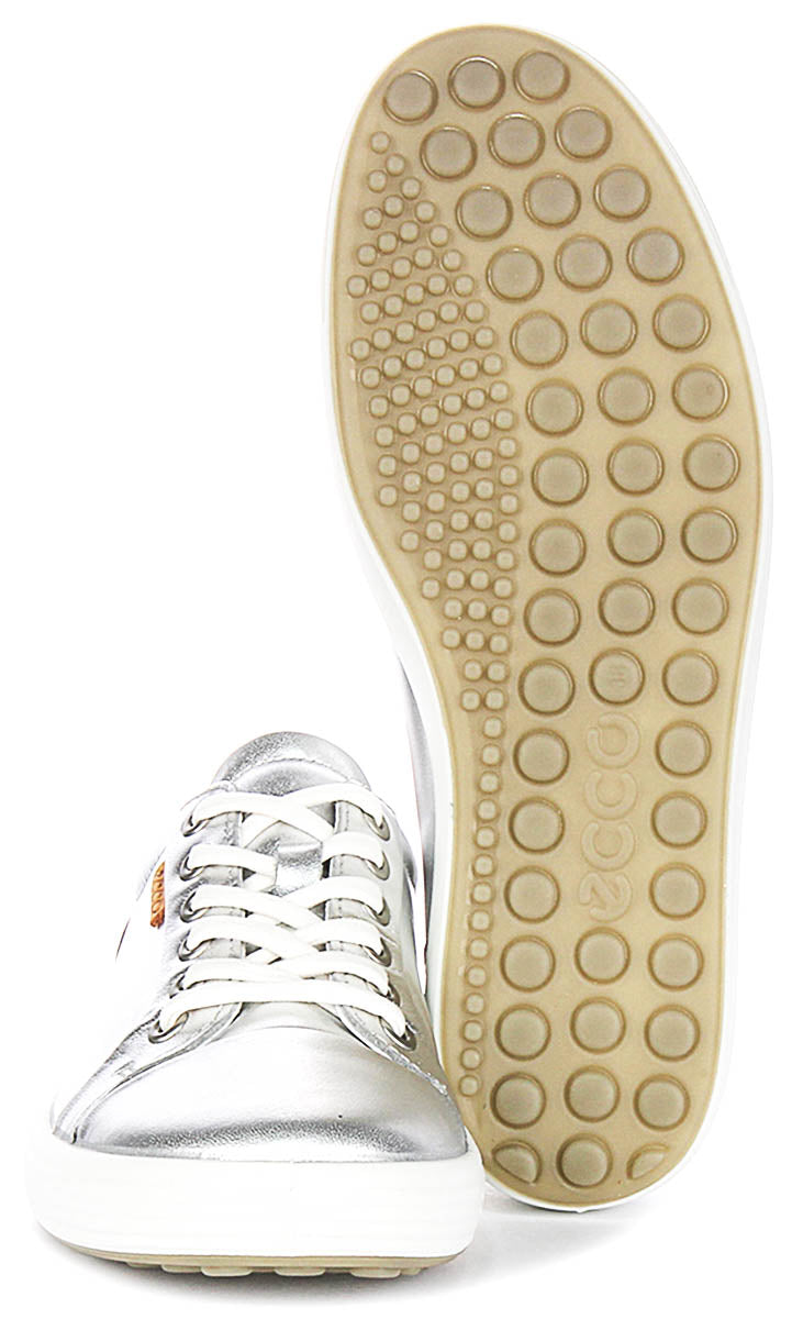 Ecco Soft 7 W In Silver For Women
