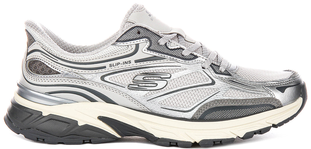 Skechers Stamina Sport In Silver For Women