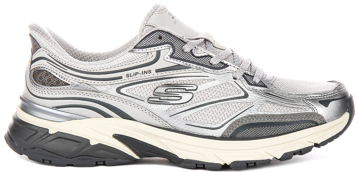 Skechers Stamina Sport In Silver For Women