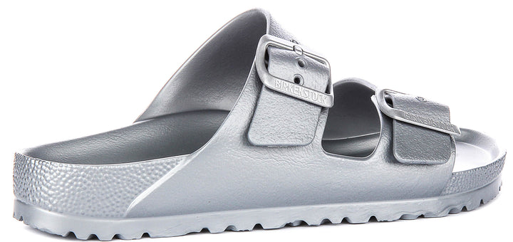 Birkenstock Arizona Eva In Silver For Unisex