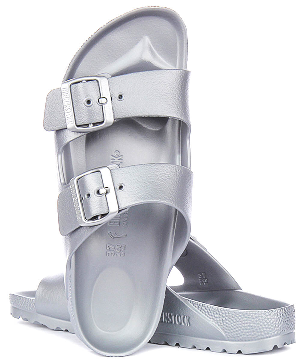 Birkenstock Arizona Eva In Silver For Unisex