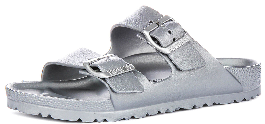 Birkenstock Arizona Eva In Silver For Unisex