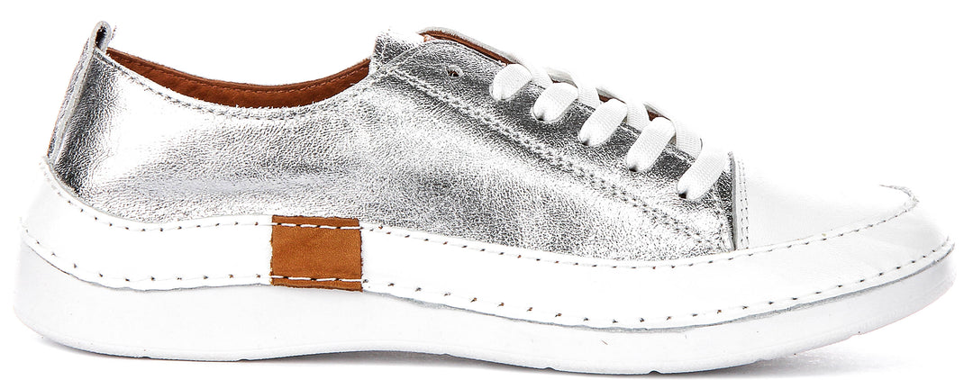 Justinreess England Sammy In Silver For Women