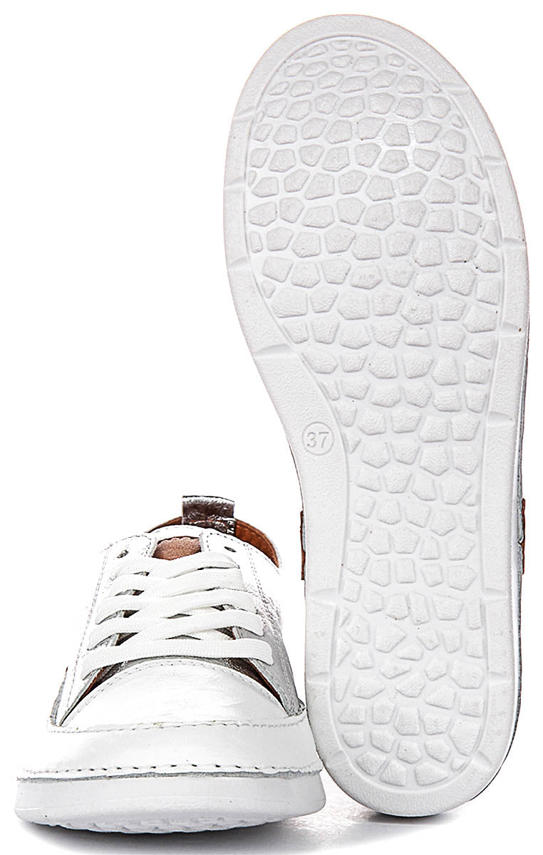Justinreess England Sammy In Silver For Women