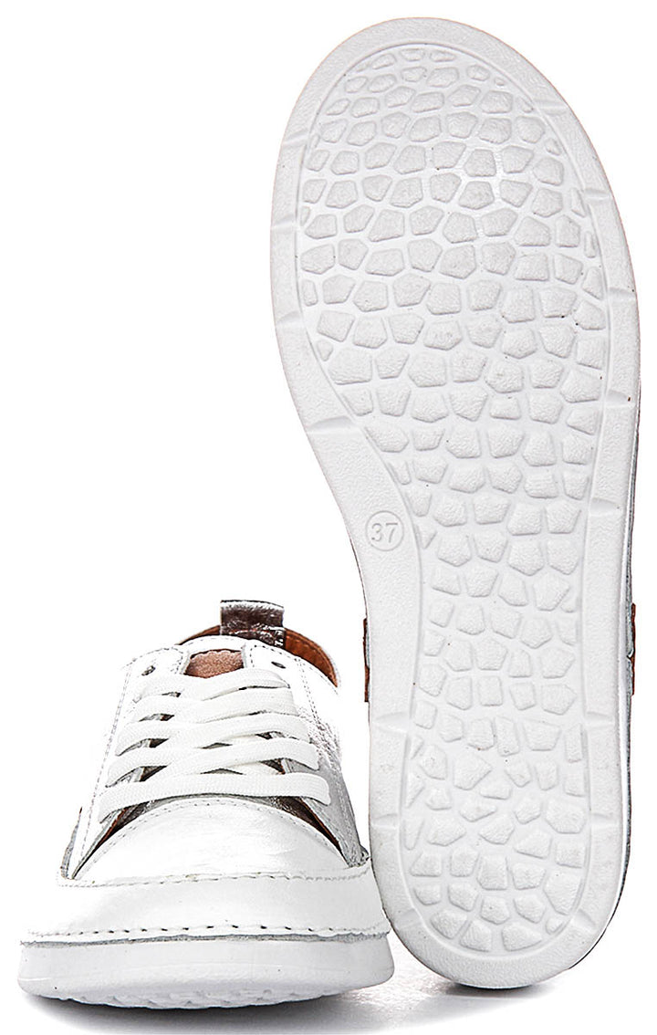 Justinreess England Sammy In Silver For Women