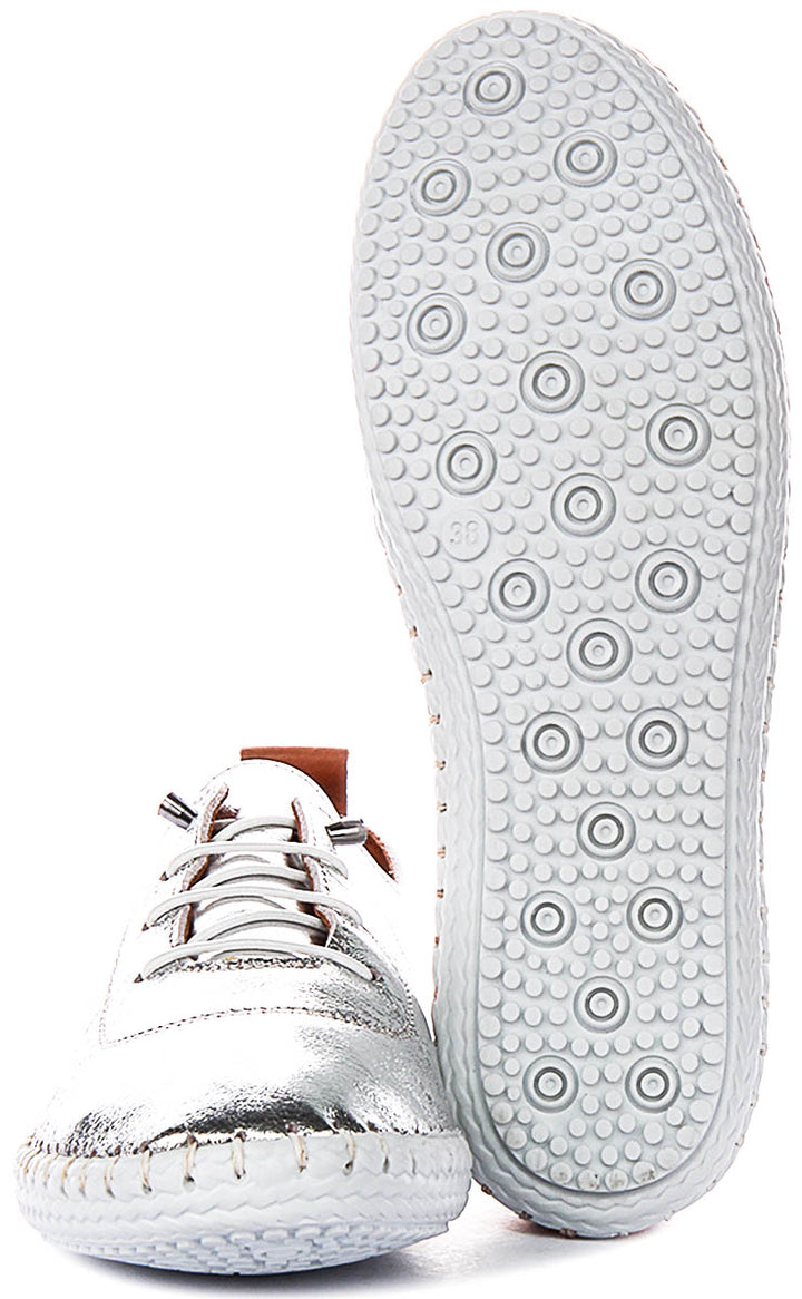 Justinreess England Lexi 2 In Silver For Women