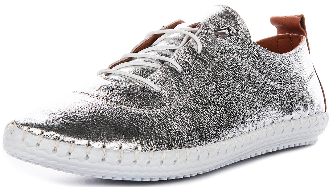 Justinreess England Lexi 2 In Silver For Women