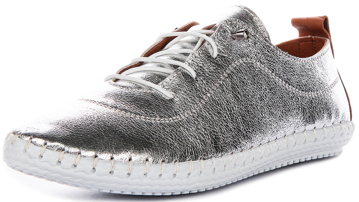 Justinreess England Lexi 2 In Silver For Women