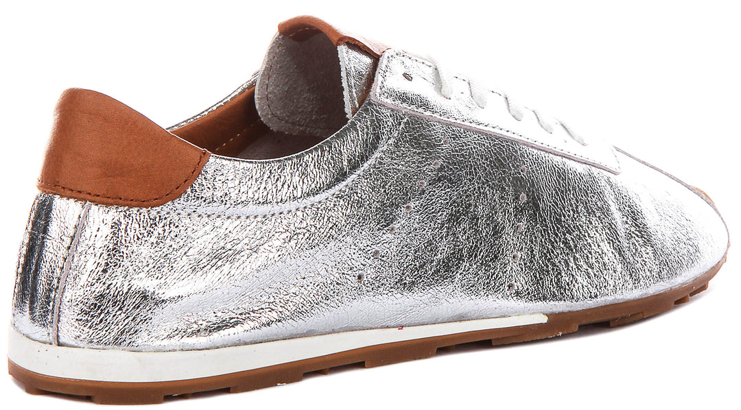 Justinreess England Michelle In Silver For Women