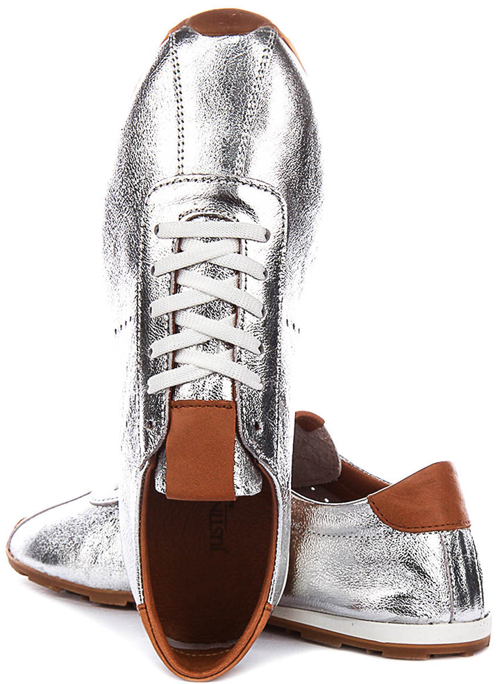 Justinreess England Michelle In Silver For Women