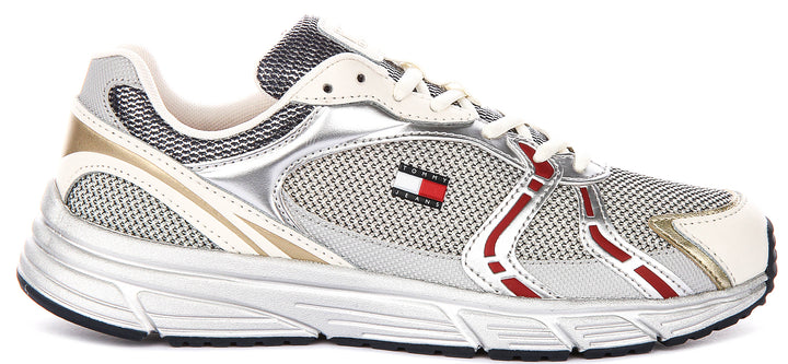 Tommy Hilfiger Modern Runner In Silver For Women