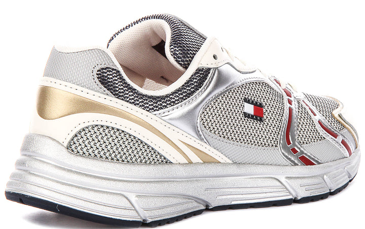 Tommy Hilfiger Modern Runner In Silver For Women