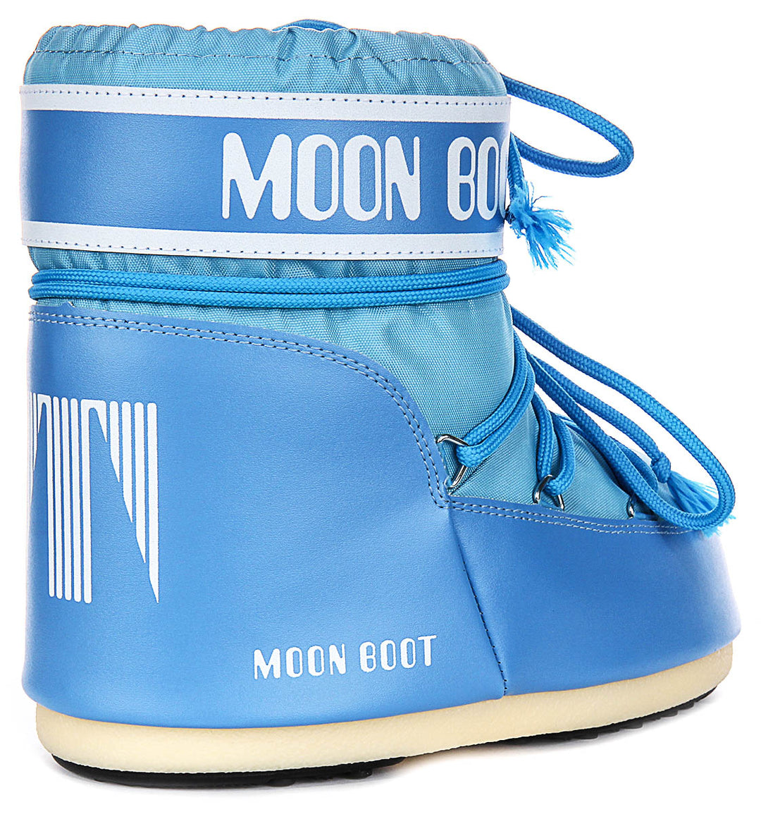 Moon Boot Icon Low Nylon In Sky Blue For Women