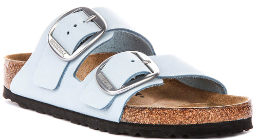 Birkenstock Arizona Big Buckle In Sky Blue | Regular Fit