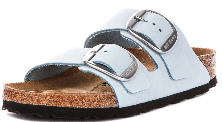 Birkenstock Arizona Big Buckle In Sky Blue | Regular Fit