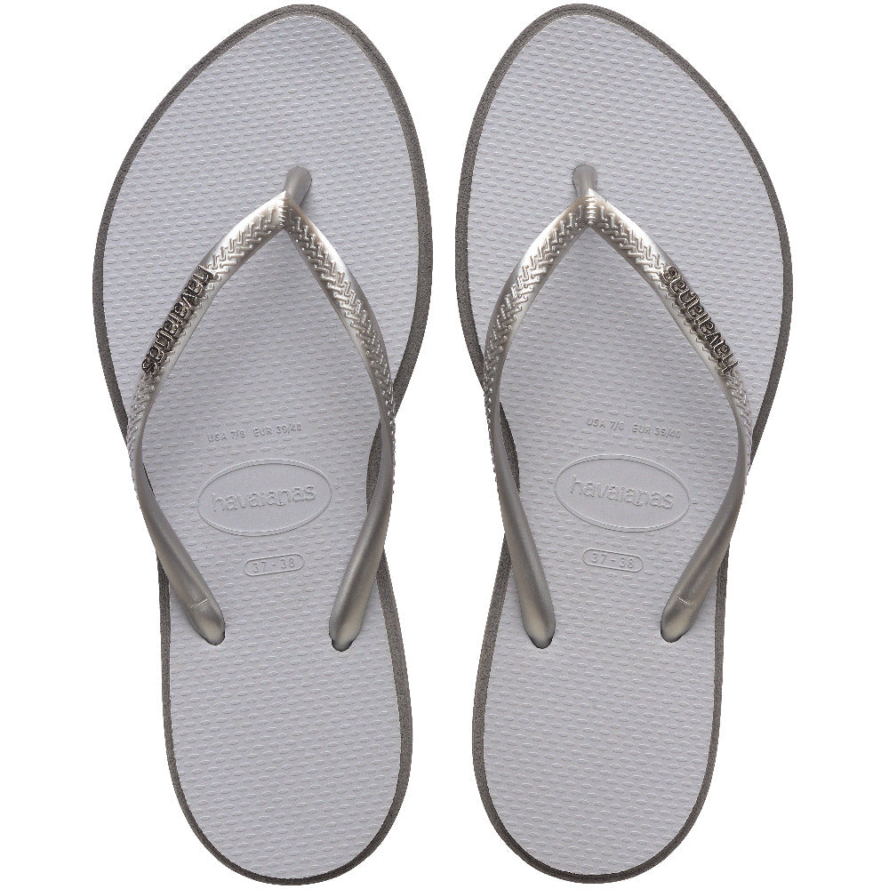 Havaianas Slim Point In Steel For Women