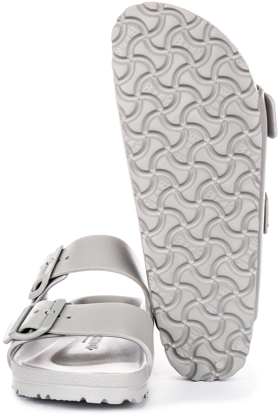 Birkenstock Arizona Eva In Stone | Narrow Fit