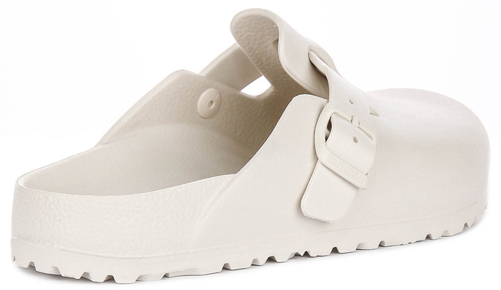 Birkenstock Boston Eva In Stone | Narrow Fit