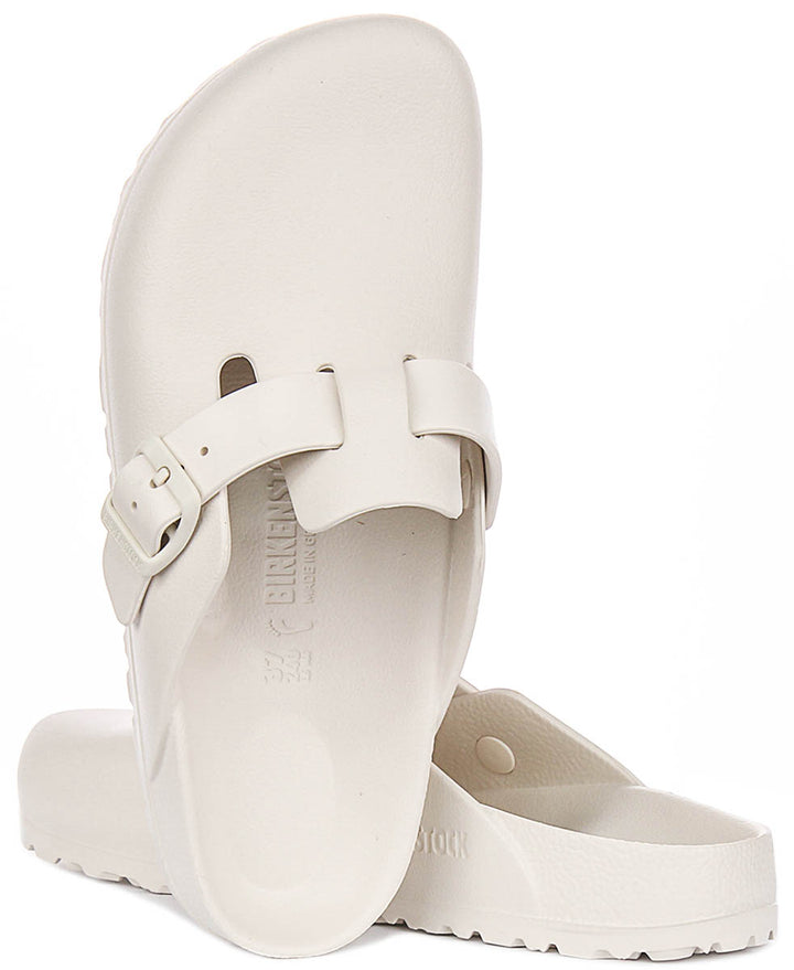 Birkenstock Boston Eva In Stone | Narrow Fit