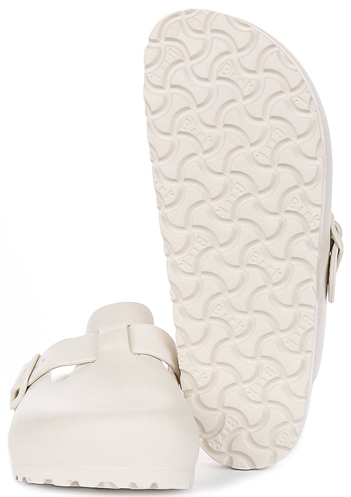 Birkenstock Boston Eva In Stone | Narrow Fit