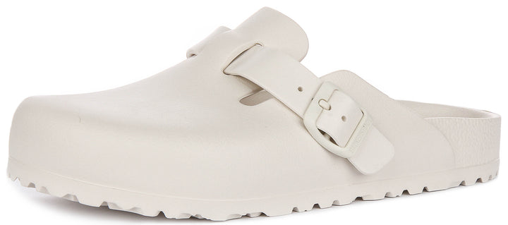 Birkenstock Boston Eva In Stone | Narrow Fit