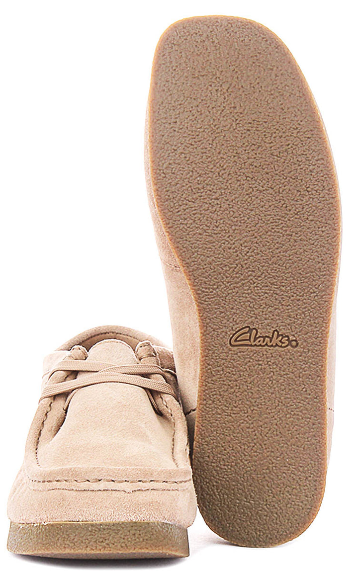 Clarks Wallabee Evo In Stone For Men