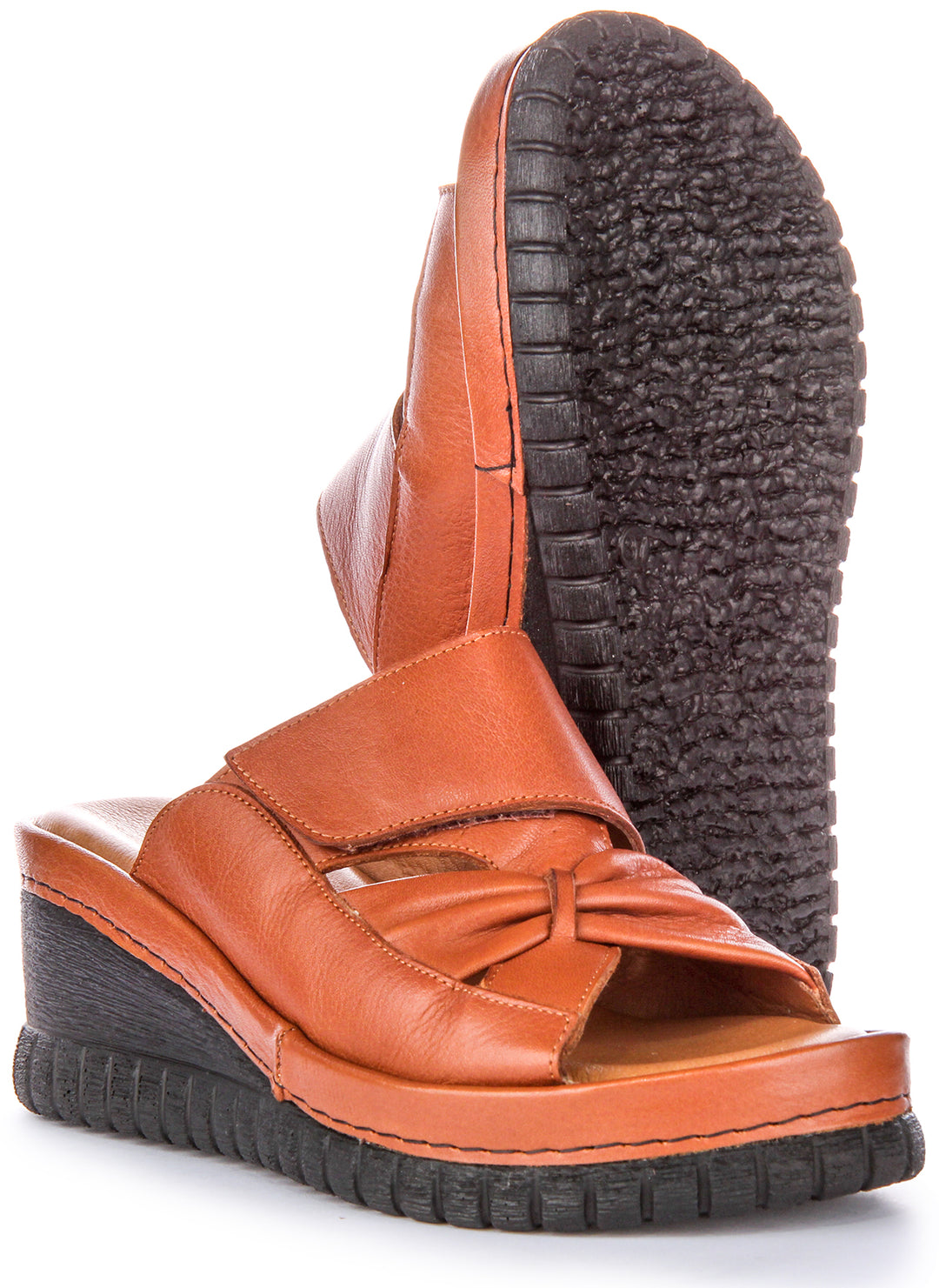 Justinreess England Sloane Soft Footbed In Tan For Women