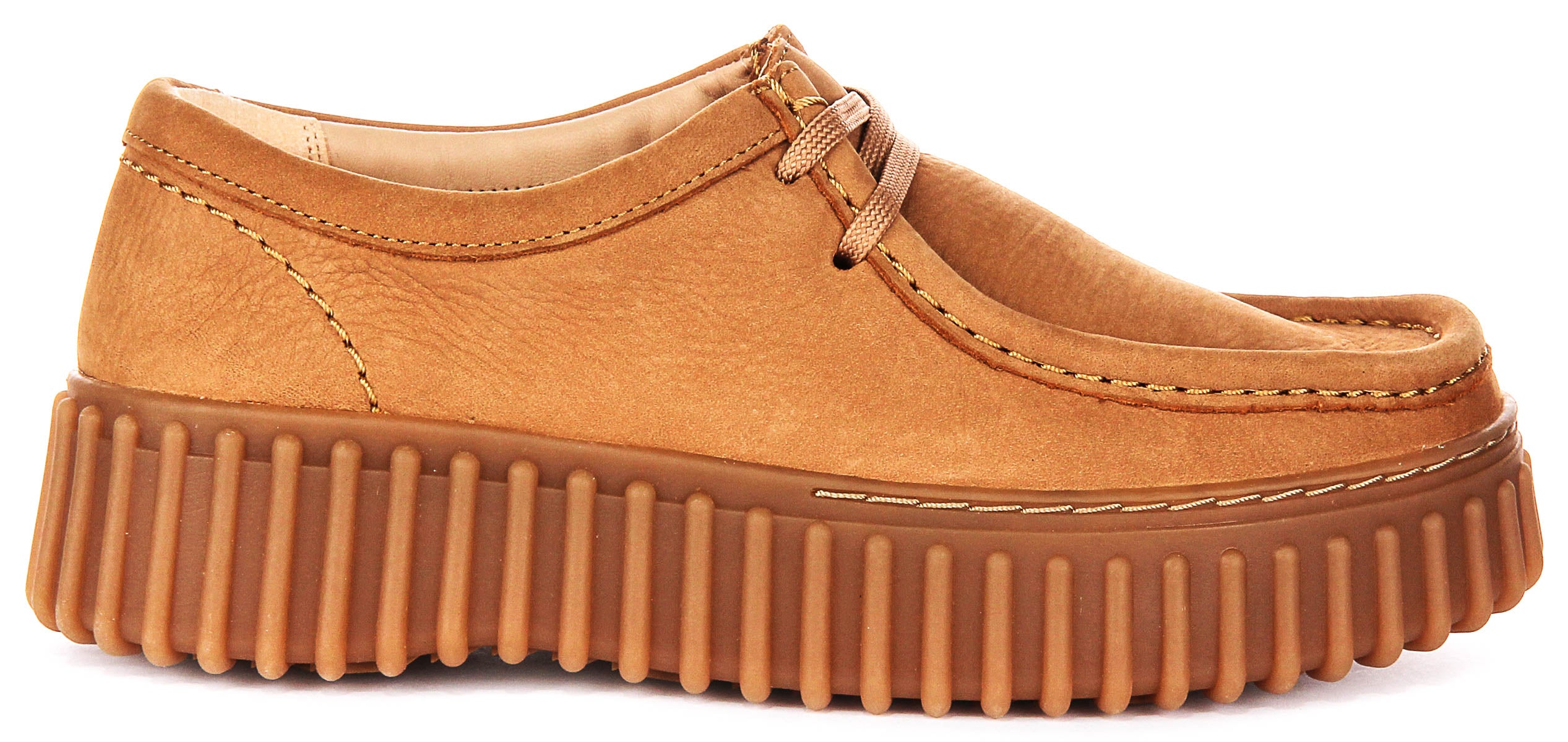 Clarks Torhill Bee In Tan For Women | Lace Up Casual Shoes